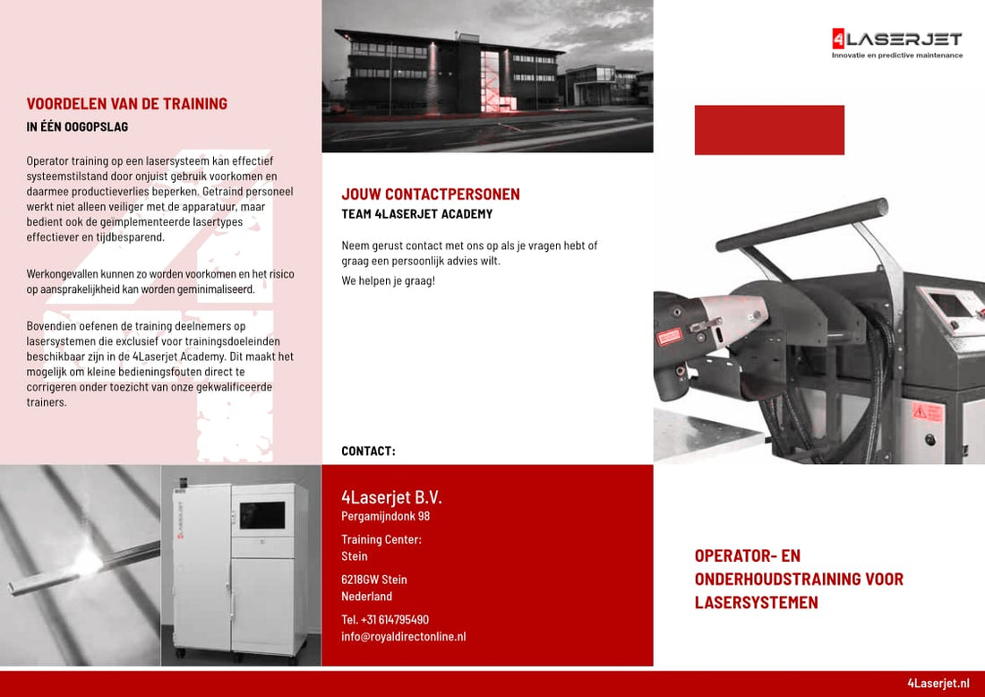 Onderhoudsopleiding voor Lasersystemen bij 4Laserjet