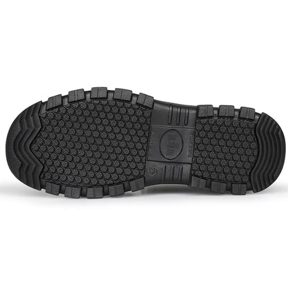 S3 Veiligheidsschoenen voor Heren – Anti-schok, Anti-perforatie, Antislip, Antistatisch, Waterdichte Werklaarzen met Stalen Neus – Onverwoestbaar